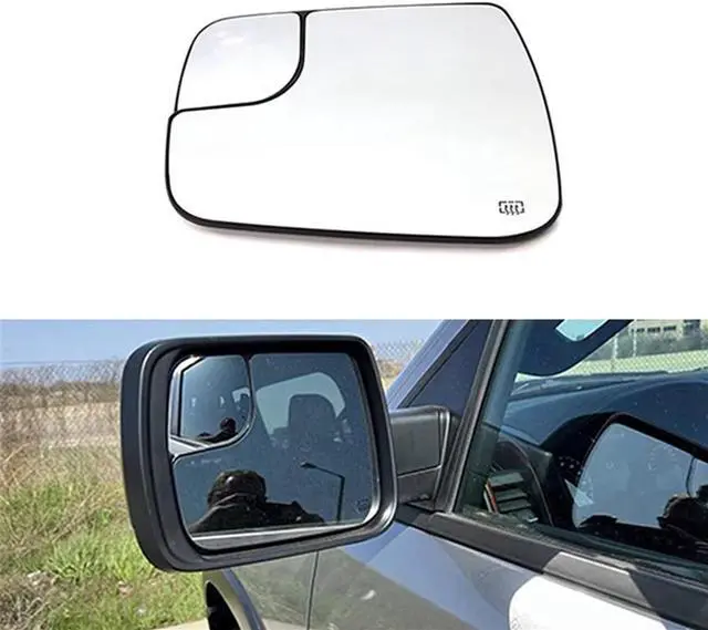Alt view image 3 of 5 - Acaigel Mirror Glass Left Side Heated 68402037AA 68402093AA For Dodge Ram 1500 2019-2022