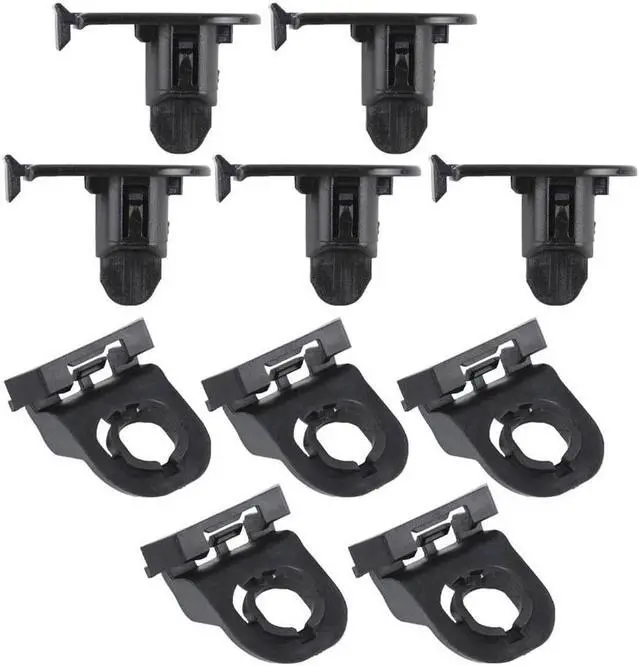 Alt view image 7 of 7 - Yingshan 5Pair Front Bumper Mudguard Liner Fastener Clip For Toyota Corolla Camry 2018-2022