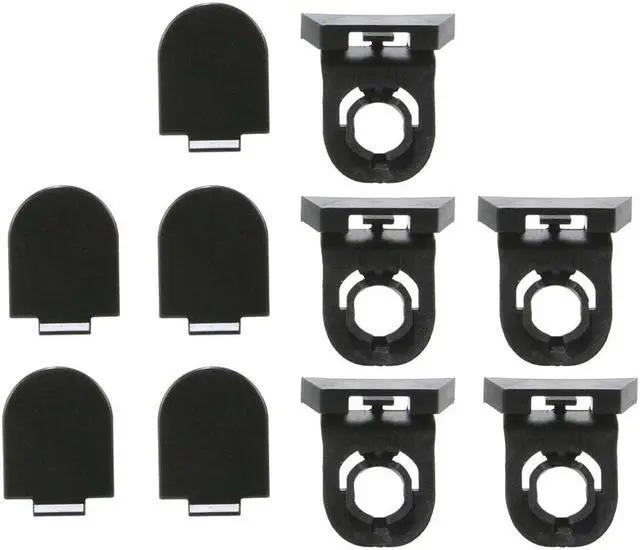 Alt view image 6 of 7 - Yingshan 5Pair Front Bumper Mudguard Liner Fastener Clip For Toyota Corolla Camry 2018-2022