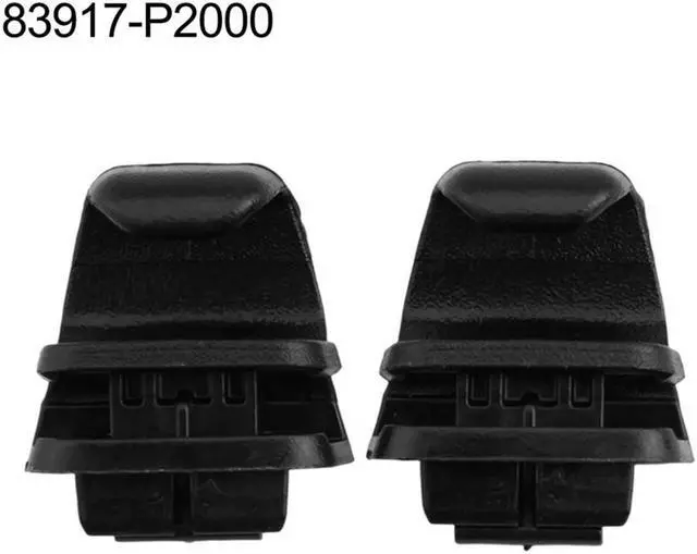 Alt view image 2 of 5 - Yingshan 2Pcs Rear Door Sunshade Retainer Clip 83917-P2000 For Kia Sorento 2021-2023