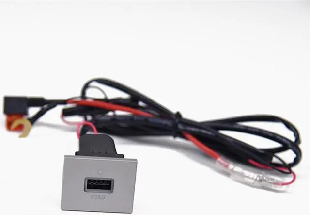 Alt view image 2 of 5 - Yassdwbn USB-A QC3.0 Port Car Fast Charger Socket Panel Mount For Ford Focus MK2 2005-09
