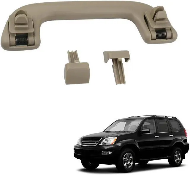 Alt view image 2 of 5 - Yingshan Inside Rear Door Assist Handle Lvory 74610-13011-A0 For Toyota Lexus GX470 03-09