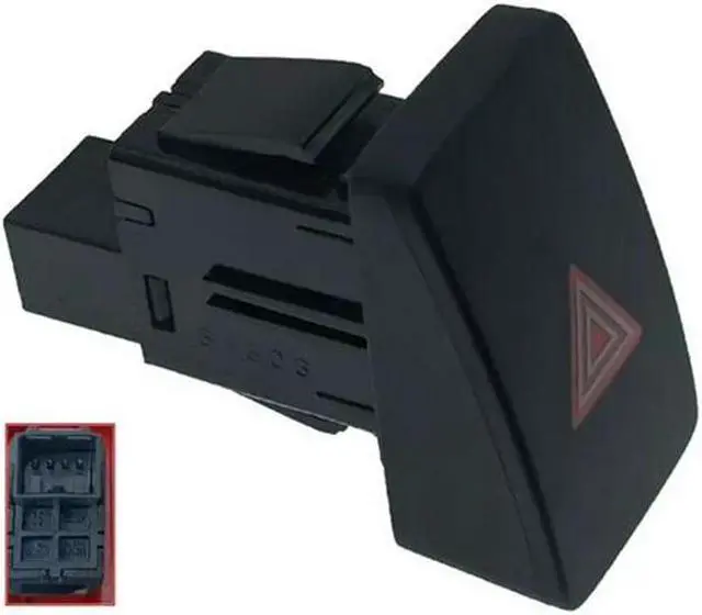Alt view image 4 of 5 - Yassdwbn 35510-Tba-A01 Center Console Danger Emergency Switch Button For Honda Civic
