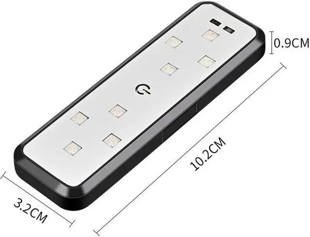 Alt view image 4 of 5 - Yassdwbn Car Door Lights Magnetic USB Charging Auto Open Door Safe Anti-collision Lamp