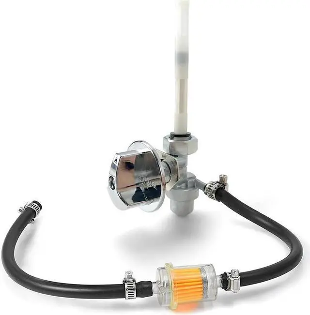 Alt view image 2 of 5 - Paiying Fuel Valve Petcock+Gas Oil Fuel Filter For Honda ATV Fourtrax 200 TRX200 SX 2x4