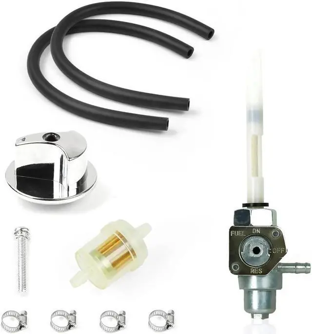 Main image of Paiying Fuel Valve Petcock+Gas Oil Fuel Filter For Honda ATV Fourtrax 200 TRX200 SX 2x4