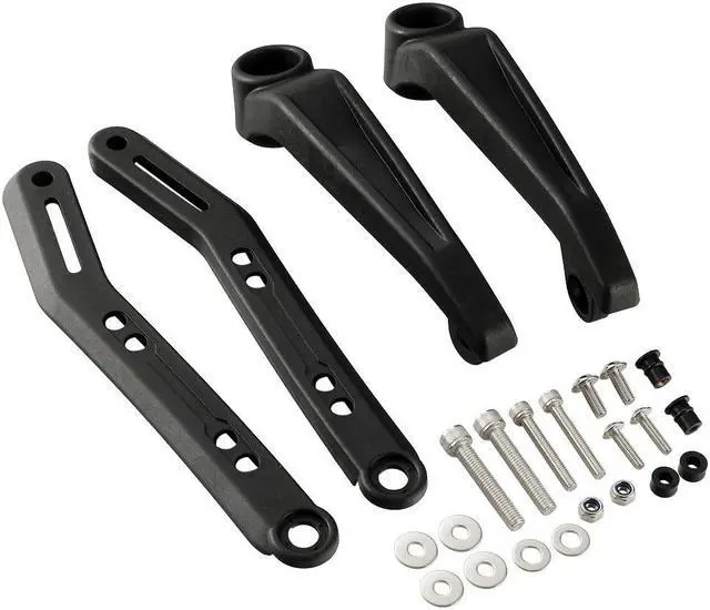 Alt view image 3 of 6 - Yassdwbn Motorcycle Handlebar Handguard Protector Bracket For Yamaha Mt 09 Mt-09 Sp Mt09 2024