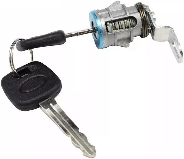 Alt view image 2 of 5 - Paiying 1x Rear Tailgate Lock Cylinder W/ 2 Keys 69055-0C010 For Toyota Tundra 2007-2013