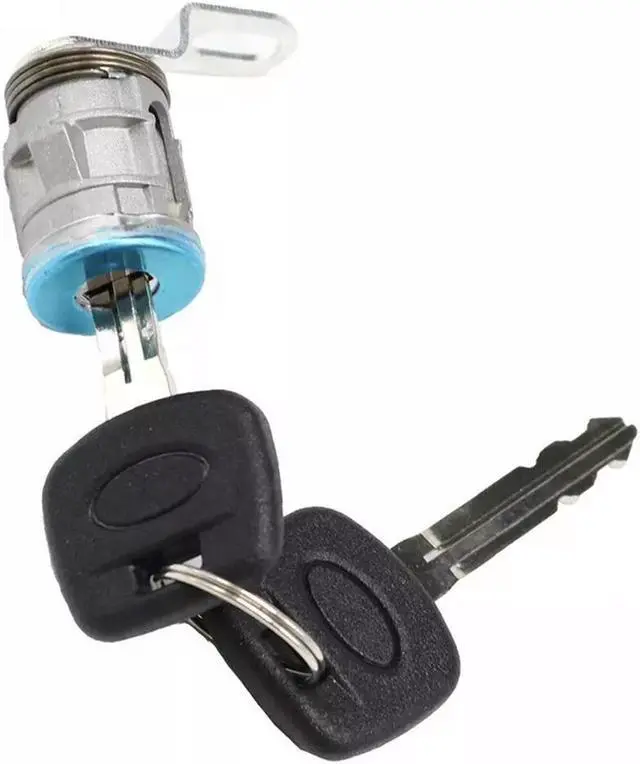 Alt view image 3 of 5 - Paiying 1x Rear Tailgate Lock Cylinder W/ 2 Keys 69055-0C010 For Toyota Tundra 2007-2013