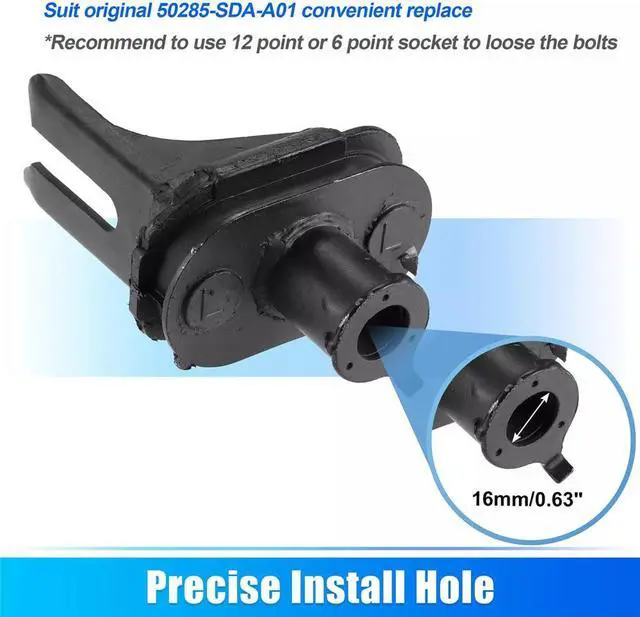 Alt view image 3 of 5 - Paiying New Engine Motor Mount Left Sub Frame Middle Mount For Honda Accord Acura TL TSX