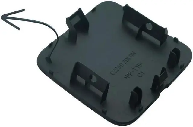 Alt view image 5 of 5 - Yingshan Front Bumper Tow Hook Hole Cover 622A0-3Ba0H For Nissan Versa Sedan 2012-2014