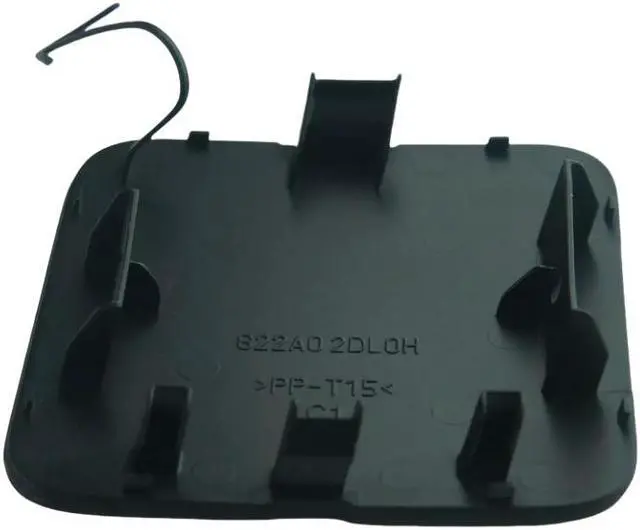 Alt view image 3 of 5 - Yingshan Front Bumper Tow Hook Hole Cover 622A0-3Ba0H For Nissan Versa Sedan 2012-2014