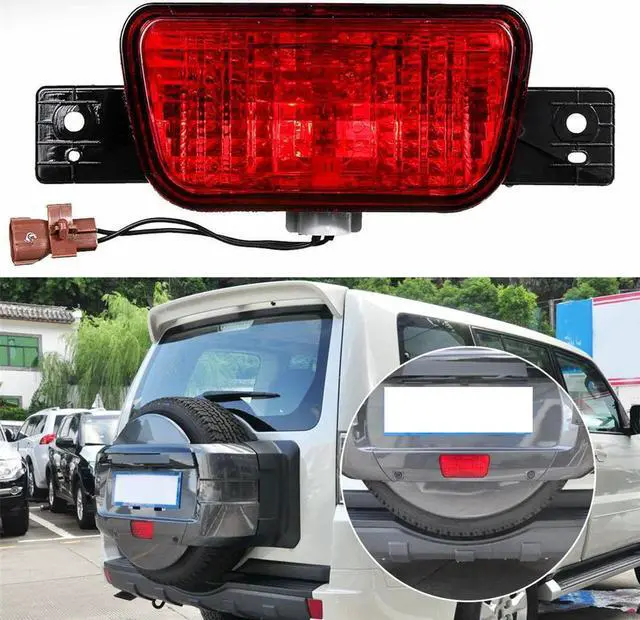Alt view image 2 of 4 - Yassdwbn Rear Spare Wheel Fog Light For Mitsubishi Pajero V93 V97 Montero Shogun 8337A068