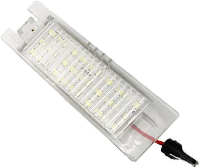 Alt view image 4 of 5 - Paiying 2Pcs License Plate Light Rear Lamps 20944894 For Opel Adam Astra Corsa Insignia