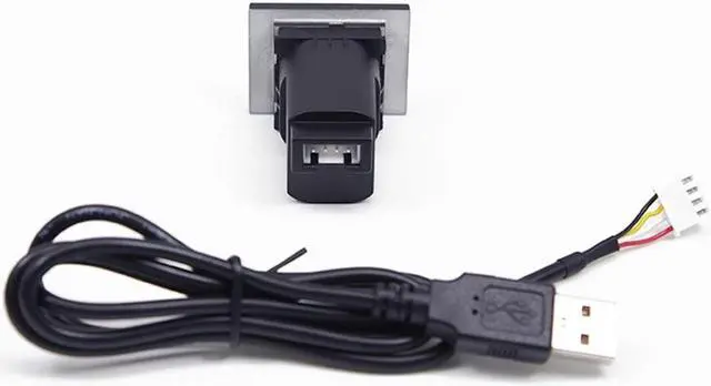 Alt view image 5 of 5 - Yassdwbn Usb Input Adapter U-Disk Flash Socket Interface Cable For Ford Focus Mk2 2005-09