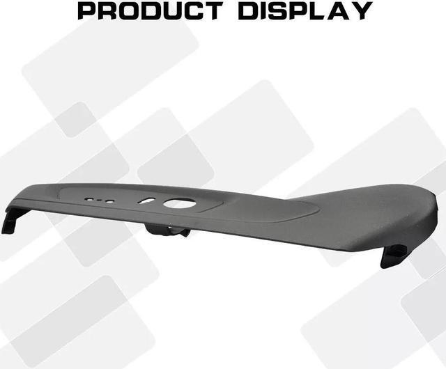 Alt view image 5 of 5 - FYUU For 2020-2023 Ford Explorer LH Driver Side Seat Trim Panel MB5Z 7862187-EC Black