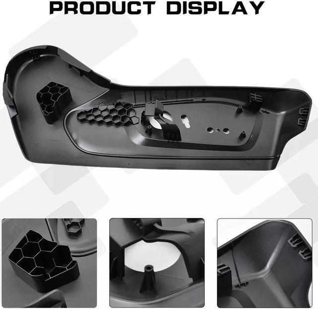 Alt view image 2 of 5 - FYUU For 2020-2023 Ford Explorer LH Driver Side Seat Trim Panel MB5Z 7862187-EC Black