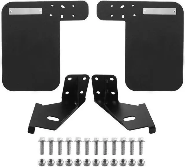 Alt view image 5 of 5 - Paiying 2x Mud Flaps Fit For Polaris RZR XP 1000, RZR XP 4 1000 Rear Trailing Arm Guards