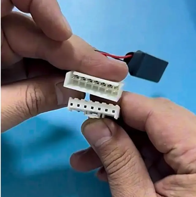 Alt view image 4 of 5 - Yassdwbn 7-Pin To Usb Dash Cam Power Adapter For Nissan Mitsubishi Toyota 4Runner Models