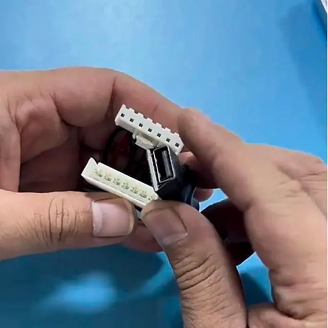 Alt view image 5 of 5 - Yassdwbn 7-Pin To Usb Dash Cam Power Adapter For Nissan Mitsubishi Toyota 4Runner Models