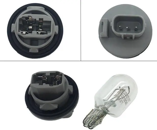 Alt view image 4 of 5 - Yassdwbn Turn Signal Pointer Bulb Lamp Light Socket 33302-S5A-A01 34906-ST5-003 For Honda