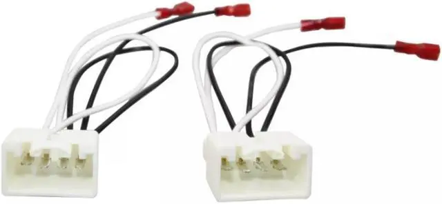 Alt view image 2 of 5 - Yassdwbn Car Speaker Connector Harness Adapter For Ford Mazda 72-5602 4Pcs