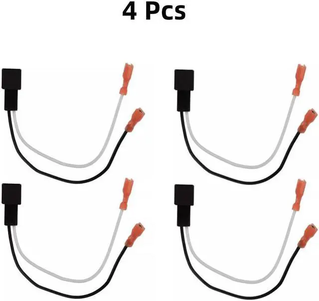 Alt view image 2 of 5 - Yassdwbn 4Pcs Speaker Connector Harness Adapter For Nissan Pathfinder Maxima Rogue Cube
