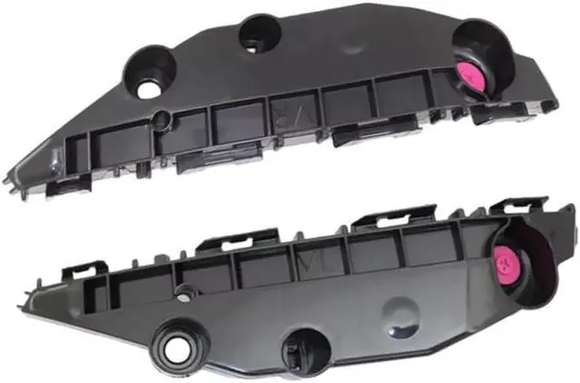 Alt view image 4 of 6 - Yassdwbn Front Left & Right Bumper Brackets Set Pair For Toyota Sienna 2021 2022 2023