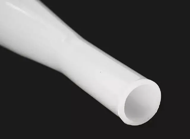 Alt view image 3 of 5 - Yassdwbn White Petrol Fuel Filler Funnel For Ford Transit Fiesta Focus C-Max 8U5A17B068EB