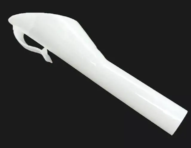 Alt view image 5 of 5 - Yassdwbn White Petrol Fuel Filler Funnel For Ford Transit Fiesta Focus C-Max 8U5A17B068EB