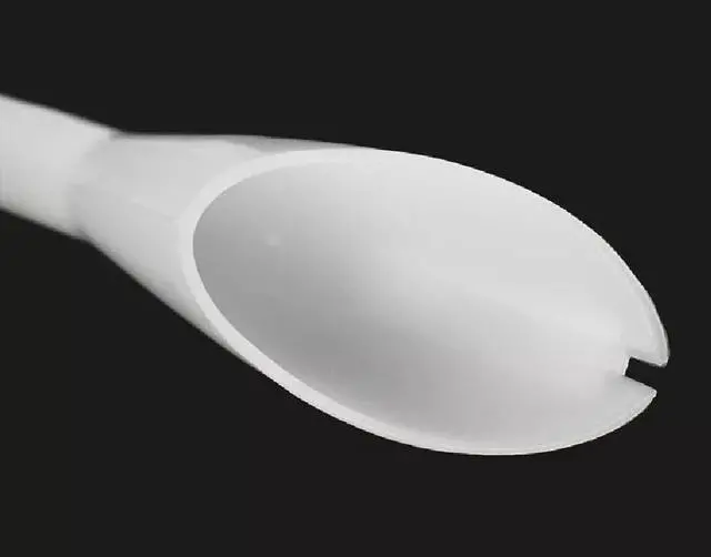 Alt view image 4 of 5 - Yassdwbn White Petrol Fuel Filler Funnel For Ford Transit Fiesta Focus C-Max 8U5A17B068EB