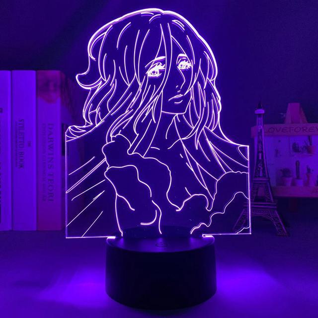 Anime 3d Lamp Demon Slayer Night Light Birthday Manga Gadget