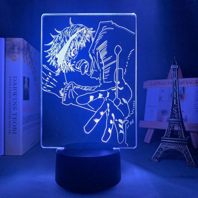 Anime Jujutsu Kaisen Satoru Gojo Led Night Light Lamp for Bedroom Decor  Birthday Gift Satoru Gojo Light Jujutsu Kaisen Gadget 