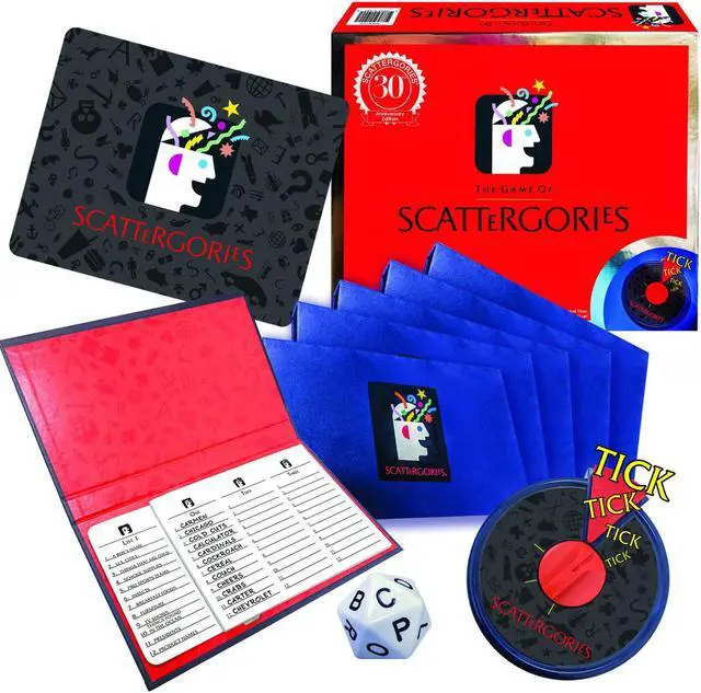 Alt view image 2 of 9 - Winning Moves Scattergories 30th Anniversary Edition