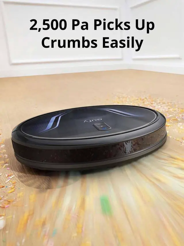 Alt view image 3 of 6 - eufy G30+, Self-Emptying Robot Vacuum, 2,000Pa Suction Power, WiFi Connected, Planned Pathfinding, Ultra-Slim Design, Perfect for Daily Cleaning