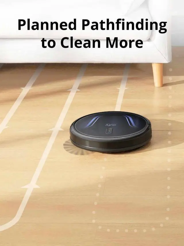 Alt view image 5 of 6 - eufy G30+, Self-Emptying Robot Vacuum, 2,000Pa Suction Power, WiFi Connected, Planned Pathfinding, Ultra-Slim Design, Perfect for Daily Cleaning
