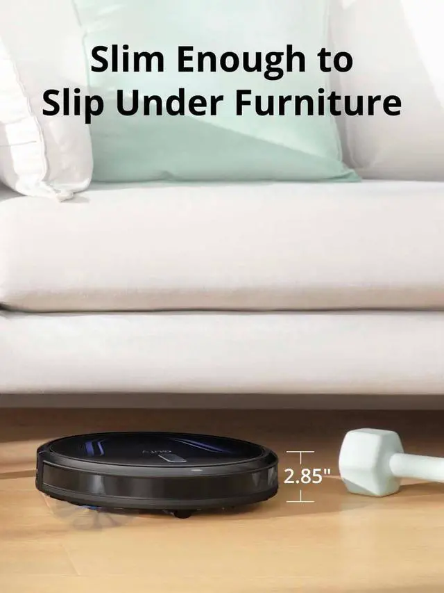 Alt view image 6 of 6 - eufy G30+, Self-Emptying Robot Vacuum, 2,000Pa Suction Power, WiFi Connected, Planned Pathfinding, Ultra-Slim Design, Perfect for Daily Cleaning