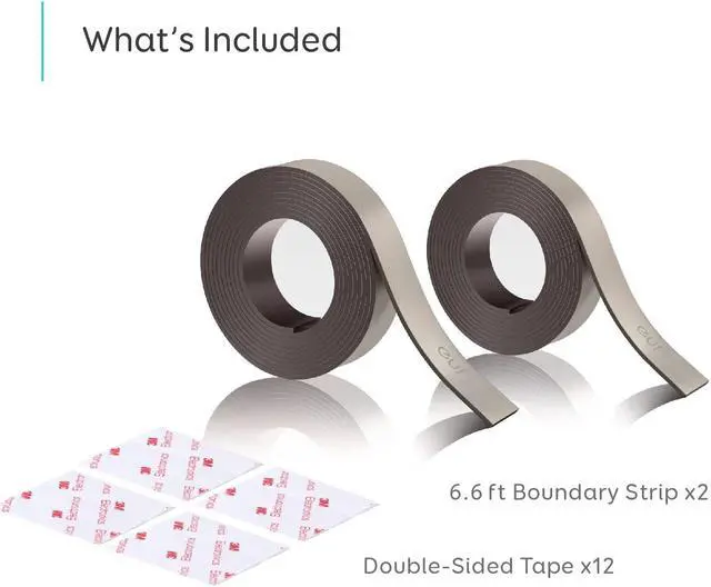 Alt view image 5 of 5 - eufy RoboVac Extra Boundary Strip Pack, Compatible with RoboVac 30C, RoboVac 30C MAX, RoboVac 30, RoboVac 35C, RoboVac G30 Edge, G30 Hybrid 11c Pet Edition Only