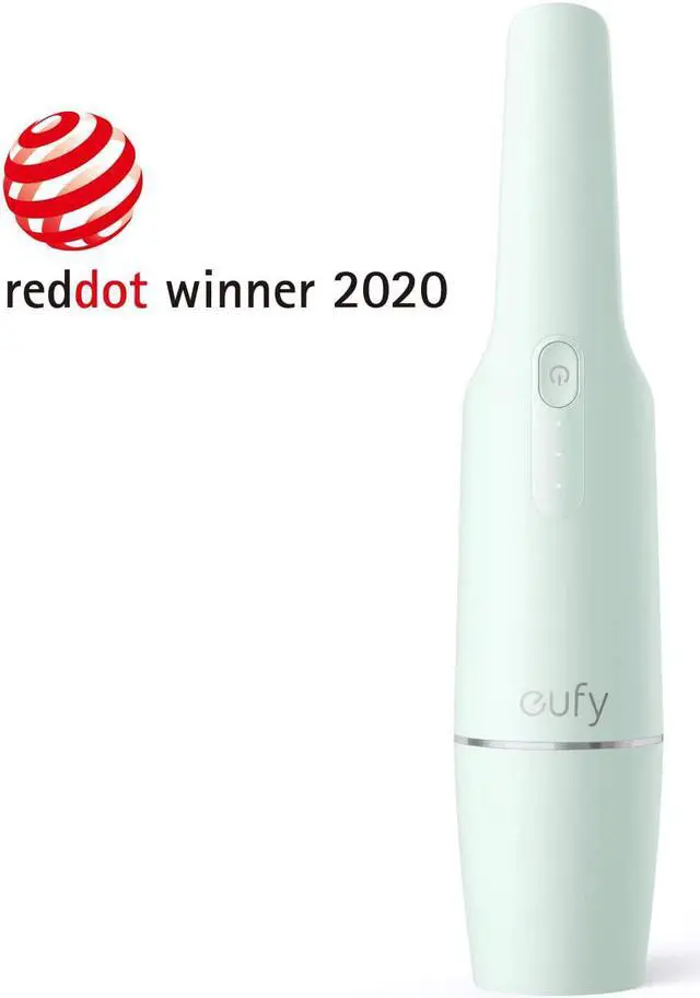 Alt view image 2 of 5 - eufy by anker, HomeVac H11, Cordless Handheld Vacuum Cleaner, Ultra-lightweight 1.2lbs, 5500Pa Suction Power, USB Charging, For Home Cleaning, Frosted Mint