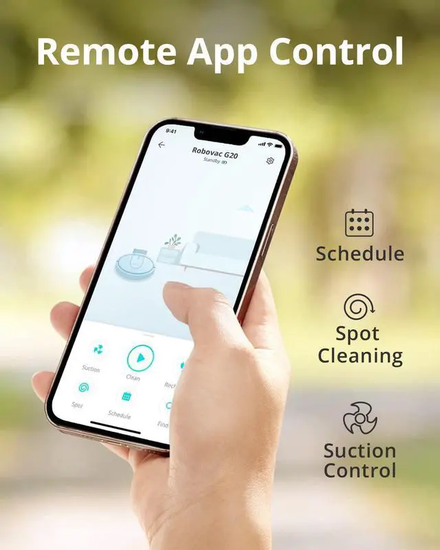 Alt view image 6 of 6 - eufy by Anker, RoboVac G20, Robot Vacuum, Smart Dynamic Navigation, 2500 Pa Super Strong Suction, Ultra-Slim, App, Voice Control, Compatible with Alexa, Carpets and Hard Floors, Ideal for Daily Messes