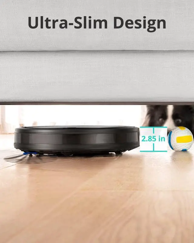 Alt view image 5 of 6 - eufy by Anker, RoboVac G20, Robot Vacuum, Smart Dynamic Navigation, 2500 Pa Super Strong Suction, Ultra-Slim, App, Voice Control, Compatible with Alexa, Carpets and Hard Floors, Ideal for Daily Messes