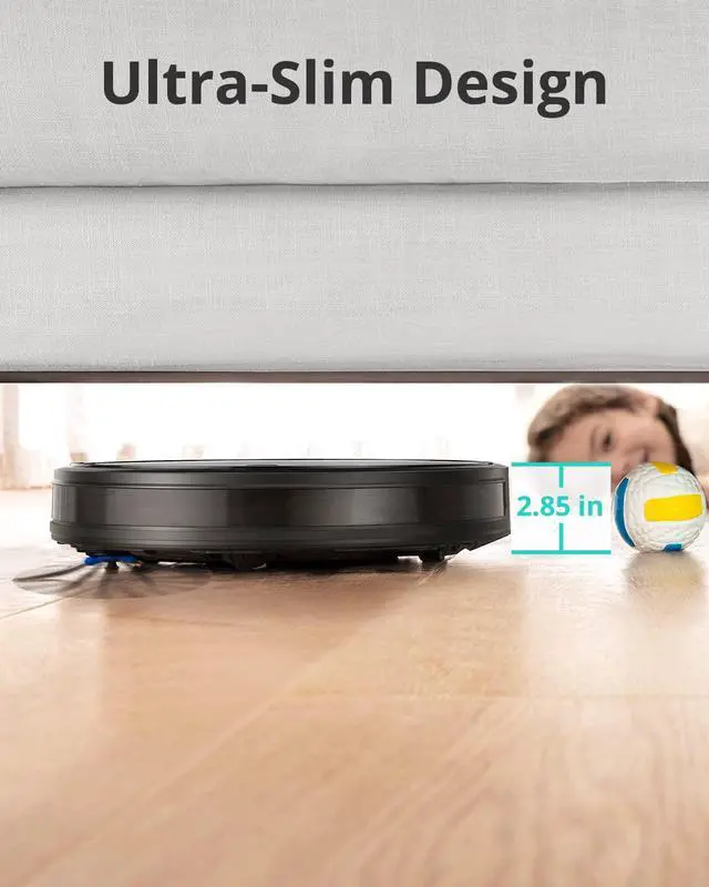Alt view image 6 of 6 - eufy by Anker, RoboVac G20 Hybrid, Robot Vacuum, Smart Dynamic Navigation, 2500 Pa Strong Suction, 2-in-1 Vacuum and Mop, Ultra-Slim, App, Voice Control, Compatible with Alexa, Ideal for Daily Messes