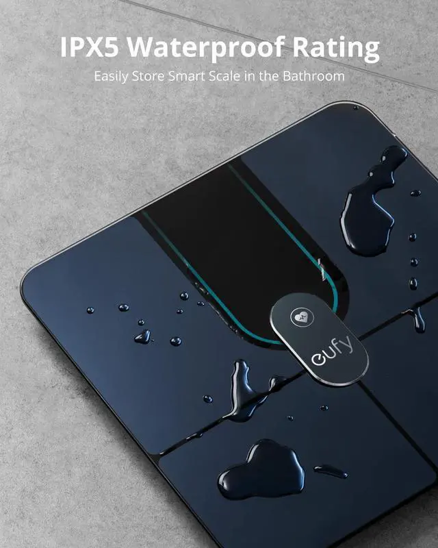 Alt view image 7 of 7 - eufy by Anker Smart Scale P2 Pro Digital Bathroom Scale w/ Wi-Fi Bluetooth, 16 Measurements,Include Weight, Heart Rate, Body Fat, BMI, Muscle Bone Mass, 3D Virtual Body Mode, 50 g/0.1 lb High Accuracy