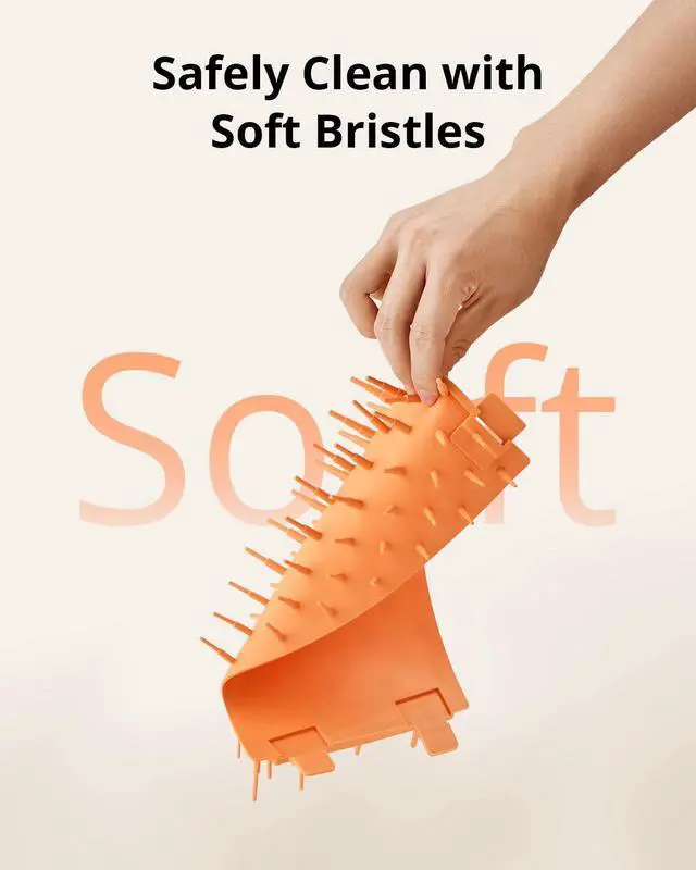 Alt view image 5 of 6 - eufy Pet Automatic Dog Paw Cleaner, Portable Electronic Paw Washer, Soft & Strong Bristles in Multi-Layered Structure, Muddy Paw Cleaner for Large & Medium Dogs, Waterproof Design, Long-Lasting Charge