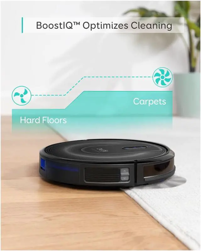 Alt view image 5 of 7 - eufy by Anker RoboVac G30 Verge, Robot Vacuum with Home Mapping, 2000Pa Suction, Wi-Fi, Boundary Strips, for Carpets and Hard Floors | Renewed