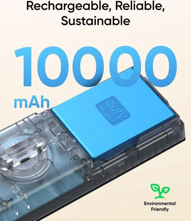 Alt view image 5 of 7 - eufy Security Video Smart Lock E330, 3-in-1 Camera+Doorbell+Fingerprint Keyless Entry Door Lock, WiFi Door Lock,App Remote Control,2K HD,Doorbell Camera,No Monthly Fee