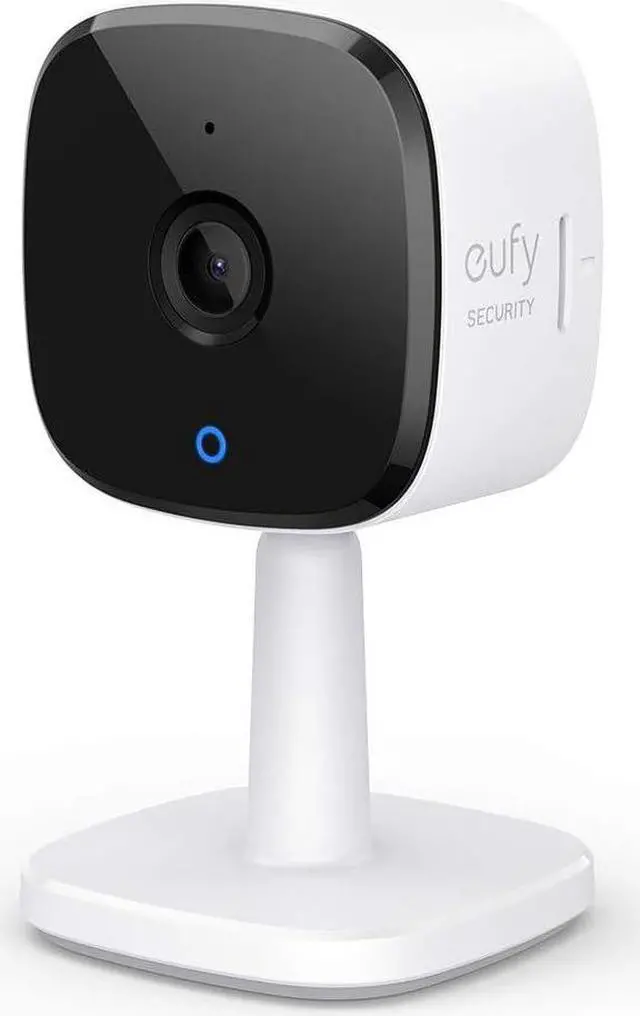 Main image of eufy Security 2K Indoor Cam, Plug-in Security Indoor Camera with Wi-Fi, IP Camera,Human and Pet AI, Works with Voice Assistants, Night Vision, Two-Way Audio, HomeBase Not Required (Renewed)
