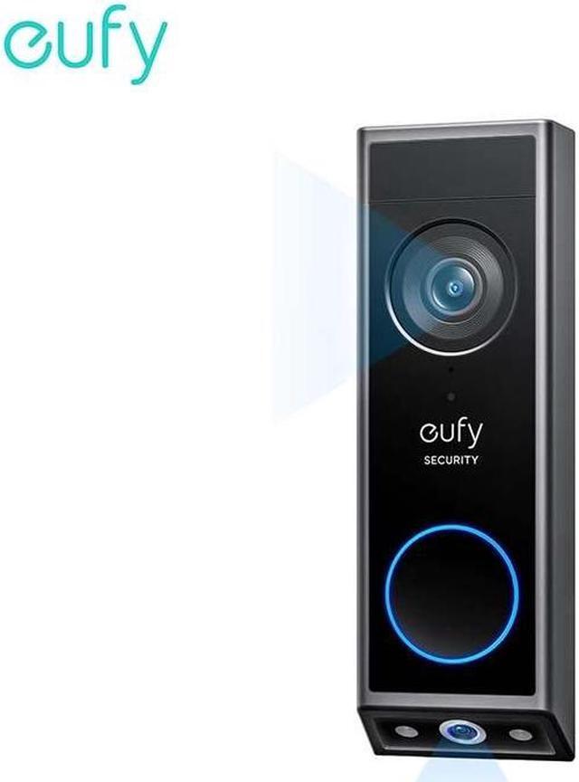 Main image of eufy Security Video Doorbell E340 (Battery Powered), Dual Cameras with Delivery Guard, 2K Full HD and Color Night Vision, HomeBase S380 Compatible, No Monthly Fee