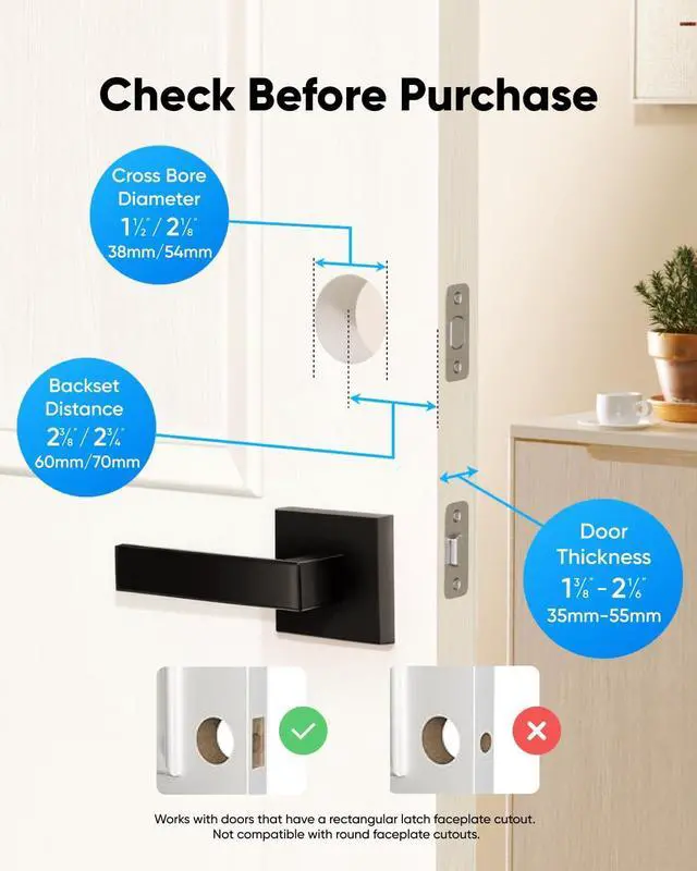 Alt view image 6 of 7 - eufy Security Smart Lock C30, Keyless Entry Door Lock, Built-in WiFi Deadbolt, Smart Lock for Front Door, No Bridge Required, Easy Installation, App Remote Control, Auto Lock