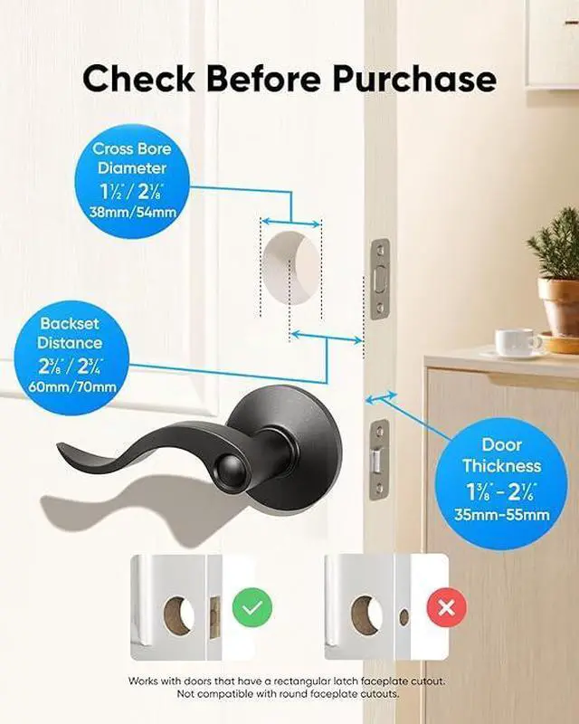 Alt view image 6 of 7 - eufy Security Smart Lock C30, Keyless Entry Door Lock, Built-in WiFi Deadbolt, Smart Lock for Front Door, No Bridge Required, Easy Installation, App Remote Control, Auto Lock, Traditional, Black